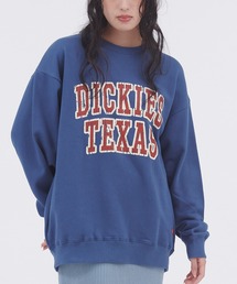 Dickies | Dickies/ディッキーズ コットン裏毛ロゴデザインプリントスウェット(スウェット)