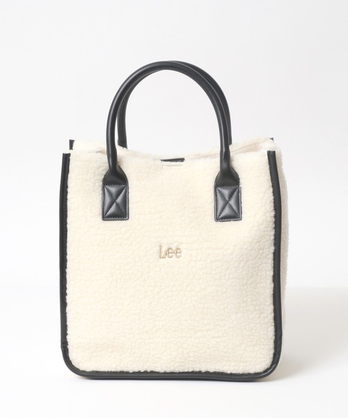 Lee（リー）の「Lee（リー）ボアパイピングトート（ハンドバッグ・レディース・ブラック/オフホワイト/ブラウン系その他/ダークベージュ・FREE）」の20枚目の写真
