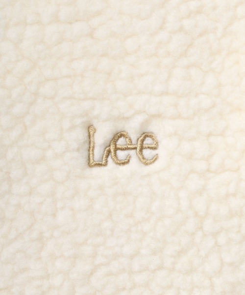 Lee（リー）の「Lee（リー）ボアパイピングトート（ハンドバッグ・レディース・ブラック/オフホワイト/ブラウン系その他/ダークベージュ・FREE）」の6枚目の写真