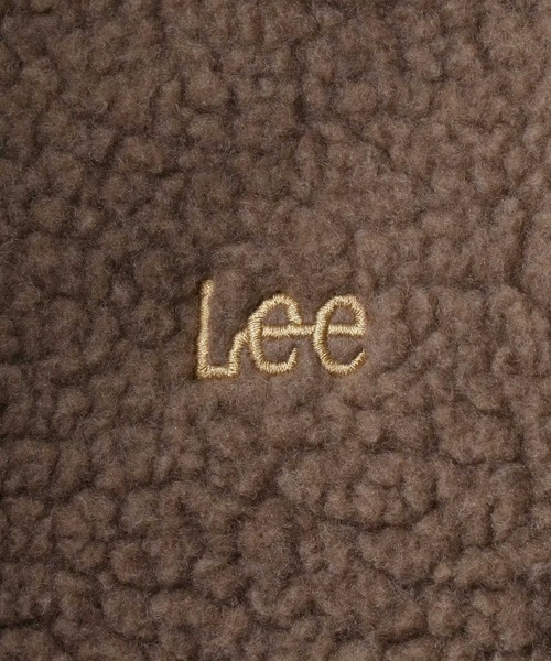 Lee（リー）の「Lee（リー）ボアパイピングトート（ハンドバッグ・レディース・ブラック/オフホワイト/ブラウン系その他/ダークベージュ・FREE）」の10枚目の写真
