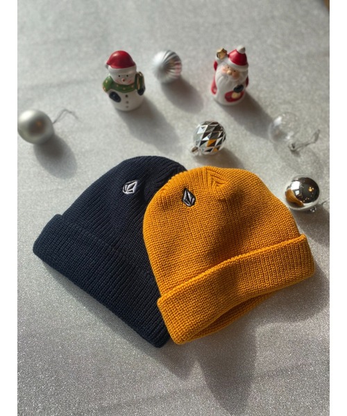 VOLCOM（ボルコム）の「【VOLCOM】FULL STONE BEANIE（ニットキャップ/ビーニー・メンズ・グレー系/ネイビー/ブラック/オレンジ系/ブラウン系・O/S）」の18枚目の写真