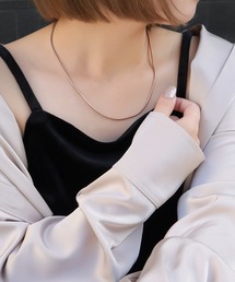 blackdia ocean(ブラックダイヤオーシャン)のblackdia ocean シンプルスネークチェーンネックレス(ネックレス)