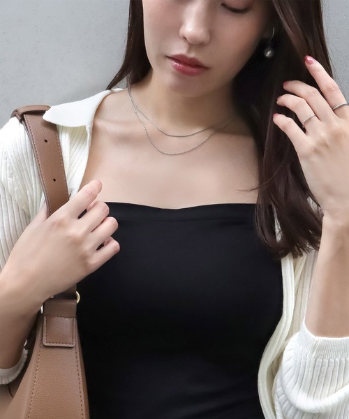 blackdia ocean(ブラックダイヤオーシャン)の「blackdia ocean シンプルスネークチェーンネックレス(ネックレス・レディース・シルバー/ゴールド/ピンクゴールド/ブラック/シルバー系その他/ゴールド系その他/ピンク系その他2/ピンク系その他/ゴールド系その他2/シルバー系その他2・40cm/45cm)」の20枚目の写真