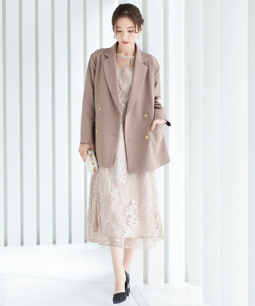 結婚式　ウエディング用　テーラードジャケット　値引き可能 テーラードジャケット レディース ビジネス スーツジャケット