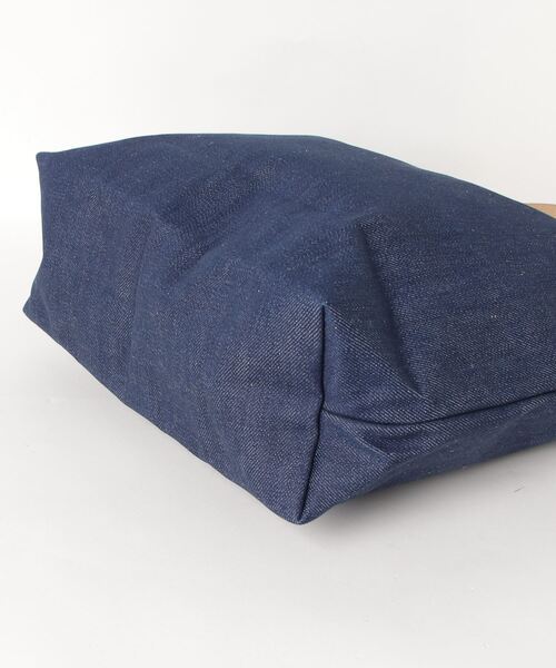 SETTO（セット）の「レザーハンドルインディゴトート（トートバッグ・レディース・インディゴブルー・S/M）」の2枚目の写真