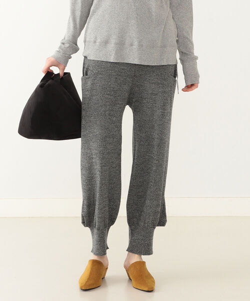 BEAMS BOY（ビームスボーイ）の「maturely / Whole Garment Pants（その他パンツ・レディース・ネイビー/ブラック・ONE SIZE）」の3枚目の写真