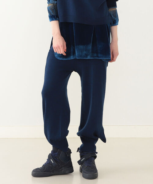 BEAMS BOY（ビームスボーイ）の「maturely / Whole Garment Pants（その他パンツ・レディース・ネイビー/ブラック・ONE SIZE）」の10枚目の写真