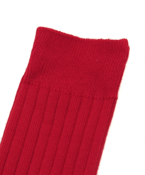 WEGO（ウィゴー）の「WEGO/カラーソックス（ソックス/靴下・メンズ・レッド・FREE）」の2枚目の写真