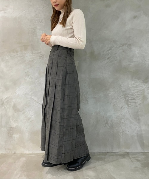 apres jour mignon(アプレジュールミニョン)の「チェックプリーツスカート【ZOZOTOWN限定アイテム】(スカート・レディース・その他/ブラウン系その他/グレー系その他・SMALL/X-LARGE/MEDIUM)」の11枚目の写真