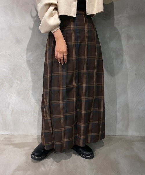 apres jour mignon(アプレジュールミニョン)の「チェックプリーツスカート【ZOZOTOWN限定アイテム】(スカート・レディース・その他/ブラウン系その他/グレー系その他・SMALL/X-LARGE/MEDIUM)」の13枚目の写真