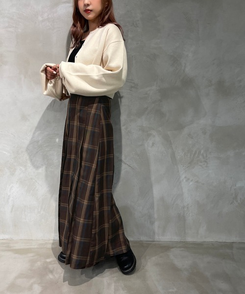 apres jour mignon(アプレジュールミニョン)の「チェックプリーツスカート【ZOZOTOWN限定アイテム】(スカート・レディース・その他/ブラウン系その他/グレー系その他・SMALL/X-LARGE/MEDIUM)」の18枚目の写真