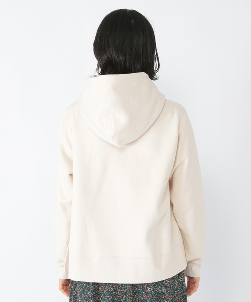 studio CLIP(スタディオクリップ)の「裏起毛Aラインフーディ(パーカー・レディース・アイボリー/パープル/モカ/グリーン・FREE)」の12枚目の写真