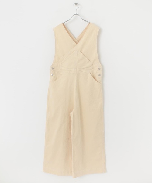 HEYUMM（ヘユム）の「コーデュロイオーバーオール（サロペット/オーバーオール・レディース・ブラック/ピンク/アイボリー・ONE）」の15枚目の写真