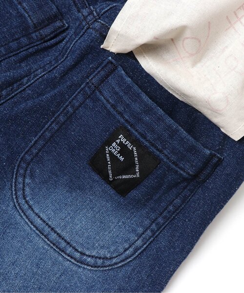 BREEZE（ブリーズ）の「あったかすぽ軽テーパードパンツ_裏起毛 ストレッチ 10分丈（その他パンツ・キッズ・ベージュ/カーキ/オレンジ/インディゴブルー/その他10・110/120/130/140/100/90/150）」の20枚目の写真