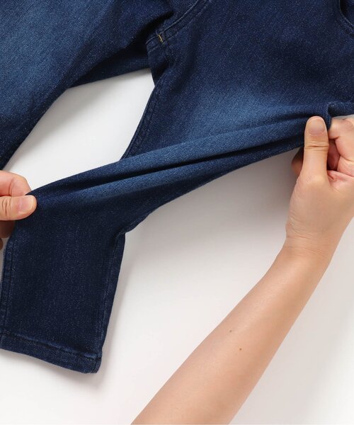 BREEZE（ブリーズ）の「あったかすぽ軽テーパードパンツ_裏起毛 ストレッチ 10分丈（その他パンツ・キッズ・ベージュ/カーキ/オレンジ/インディゴブルー/その他10・110/120/130/140/100/90/150）」の17枚目の写真