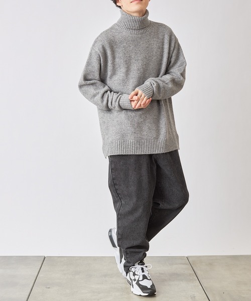 COLONY 2139(コロニートゥーワンスリーナイン)の「2139ジーンズ(ワイドテーパード)(デニムパンツ・メンズ・ブラック/インディゴブルー/ブルー・MEDIUM/LARGE/X-LARGE)」の22枚目の写真