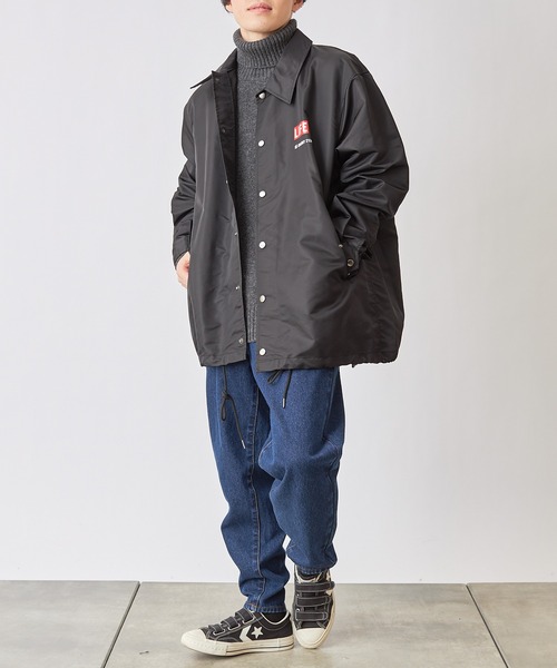 COLONY 2139(コロニートゥーワンスリーナイン)の「2139ジーンズ(ワイドテーパード)(デニムパンツ・メンズ・ブラック/インディゴブルー/ブルー・MEDIUM/LARGE/X-LARGE)」の7枚目の写真