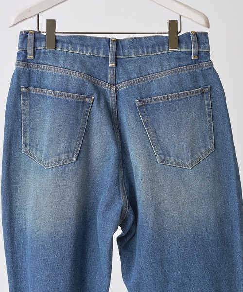 COLONY 2139(コロニートゥーワンスリーナイン)の「2139ジーンズ(ワイドテーパード)(デニムパンツ・メンズ・ブラック/インディゴブルー/ブルー・MEDIUM/LARGE/X-LARGE)」の9枚目の写真
