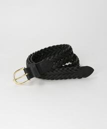 【新品未使用品】LOEFF  ロエフ　ベルト LOEFF＞スクエアバックル ベルト