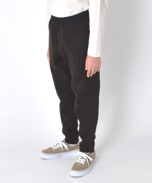 GLAZOS（グラソス）の「[テーパード]ニットフリース ・イージーパンツ（その他パンツ・キッズ・ブラウン/グレー/マルチ・130cm/140cm/150cm/160cm/170cm）」の8枚目の写真