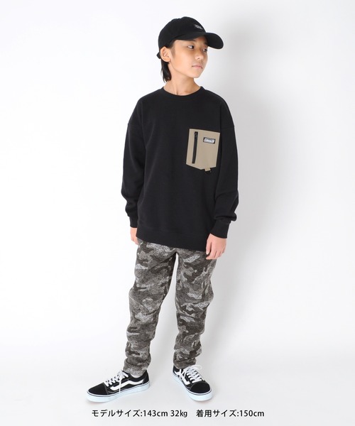 GLAZOS（グラソス）の「[テーパード]ニットフリース ・イージーパンツ（その他パンツ・キッズ・ブラウン/グレー/マルチ・130cm/140cm/150cm/160cm/170cm）」の7枚目の写真