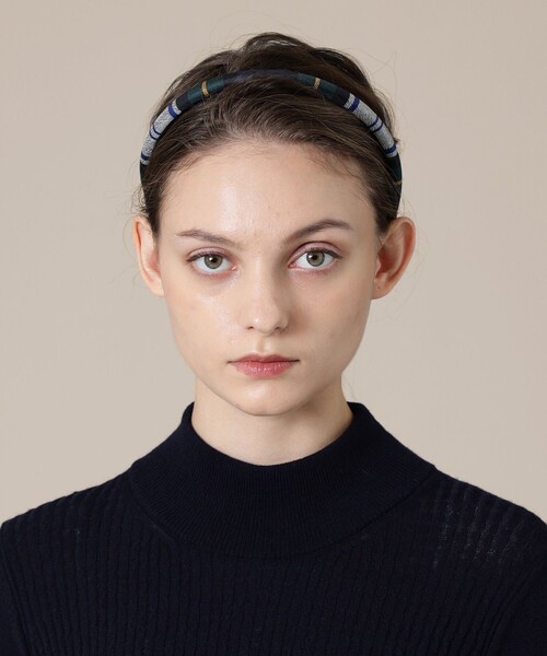 MACKINTOSH LONDON(マッキントッシュ ロンドン)の「【ALEXANDRE DE PARIS】タータンチェックカチューシャ(カチューシャ・レディース・レッド系その他3/グリーン/イエロー・FREE)」の12枚目の写真