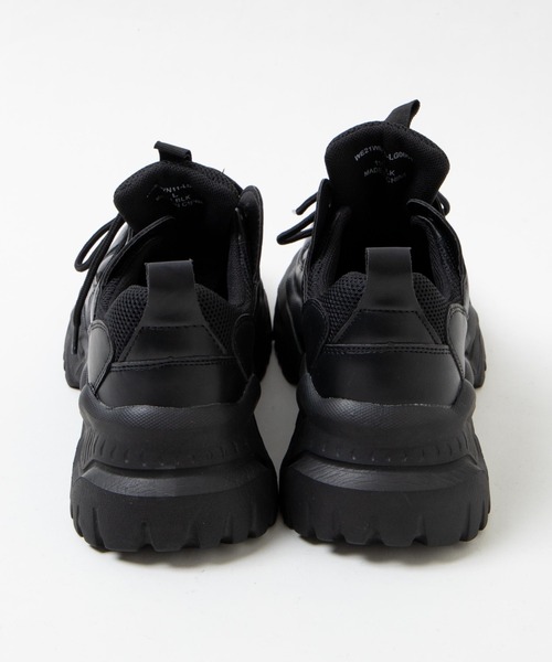 WEGO(ウィゴー)の「WEGO/デザインスニーカー(スニーカー・レディース・ホワイト/ブラック/ベージュ・LARGE/MEDIUM)」の7枚目の写真