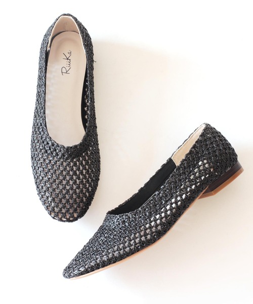 RiiiKa（リーカ）の「【RiiiKa/リーカ】メッシュパンプス（パンプス・レディース・ブラック/ブラウン/アイボリー・LL/S/M/L）」の4枚目の写真