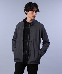 TAKEO KIKUCHI | 【Sサイズ～】ハニカムジャージ スタンドカラー ブルゾン(ブルゾン)