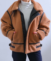 y2k ZARA dnwr. リバーシブル MA-1 ボア フライトジャケット