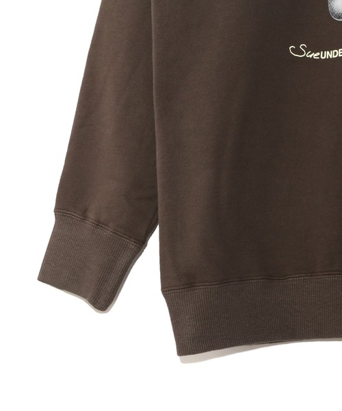 SueUNDERCOVER（スーアンダーカバー）の「SU1B1893（スウェット・レディース・ラベンダー/アイボリー/ブラウン・2/1）」の7枚目の写真