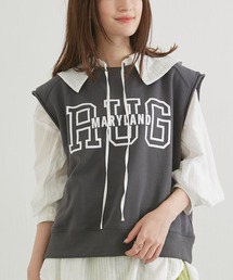 LAVEANGE | スウェット ロゴベスト(Tシャツ/カットソー)