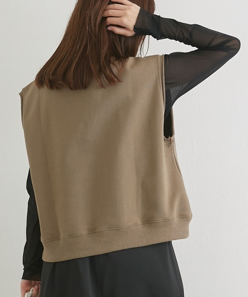 LAVEANGE(ラビアンジェ)の「スウェット ロゴプルオーバー(Tシャツ/カットソー・レディース・モカ/ミント/チャコールグレー・LL/M/3L/L/4L)」の15枚目の写真