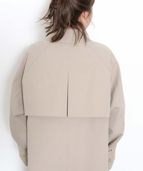 archives（アルシーヴ）の「ステンカラーコート（ステンカラーコート・レディース・ベージュ/グリーン/グレイッシュベージュ・MEDIUM）」の11枚目の写真