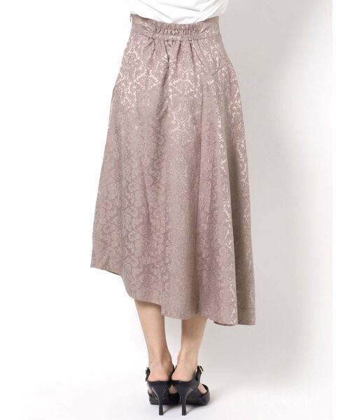 dazzlin（ダズリン）の「ジャカードヘムフレアスカート（スカート・レディース・ブラック/ピンク・FREE）」の13枚目の写真