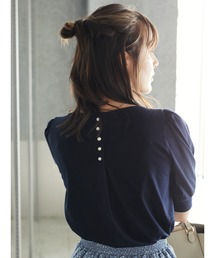 Areeam | 控えめな彼女に贈るパフスリーブトップス(Tシャツ/カットソー)