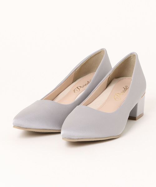 Parade（パレード）の「【極ふわっ】アーモンドトゥゴールドラインパンプス　21114【Parade】（パンプス・レディース・ブラック/ブルー/ライトベージュ/ダークベージュ/シルバー/ベージュ・22.5cm/23.5cm/24.5cm/25.5cm/23.0cm/24.0cm/25.0cm/22.0cm）」の6枚目の写真