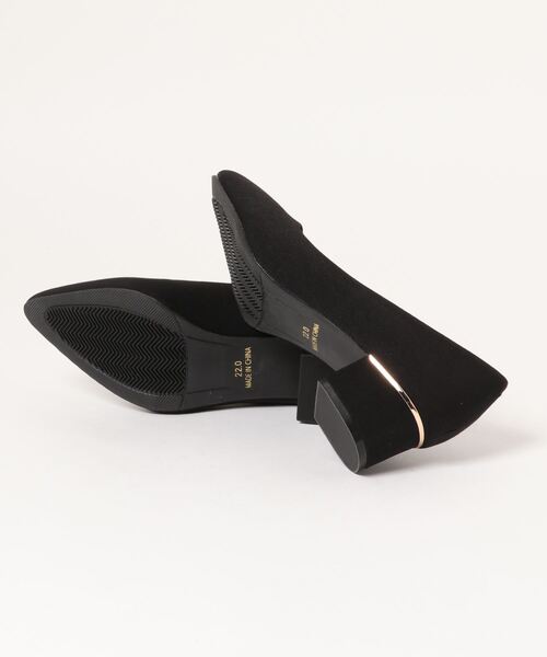 Parade（パレード）の「【極ふわっ】アーモンドトゥゴールドラインパンプス　21114【Parade】（パンプス・レディース・ブラック/ブルー/ライトベージュ/ダークベージュ/シルバー/ベージュ・22.5cm/23.5cm/24.5cm/25.5cm/23.0cm/24.0cm/25.0cm/22.0cm）」の10枚目の写真