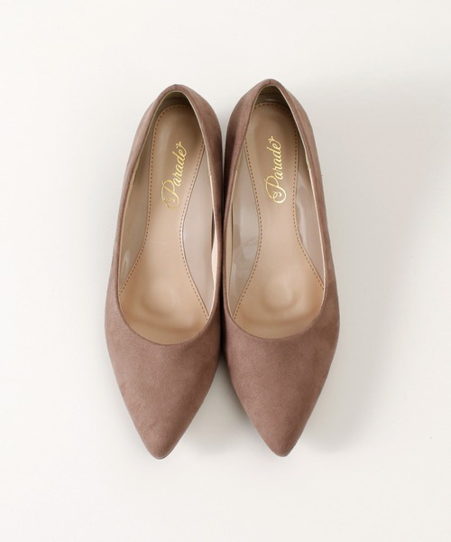 Parade（パレード）の「【極ふわっ】アーモンドトゥゴールドラインパンプス　21114【Parade】（パンプス・レディース・ブラック/ブルー/ライトベージュ/ダークベージュ/シルバー/ベージュ・22.5cm/23.5cm/24.5cm/25.5cm/23.0cm/24.0cm/25.0cm/22.0cm）」の15枚目の写真