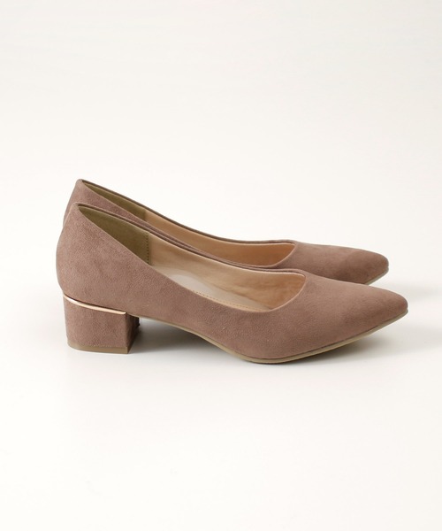 Parade（パレード）の「【極ふわっ】アーモンドトゥゴールドラインパンプス　21114【Parade】（パンプス・レディース・ブラック/ブルー/ライトベージュ/ダークベージュ/シルバー/ベージュ・22.5cm/23.5cm/24.5cm/25.5cm/23.0cm/24.0cm/25.0cm/22.0cm）」の12枚目の写真