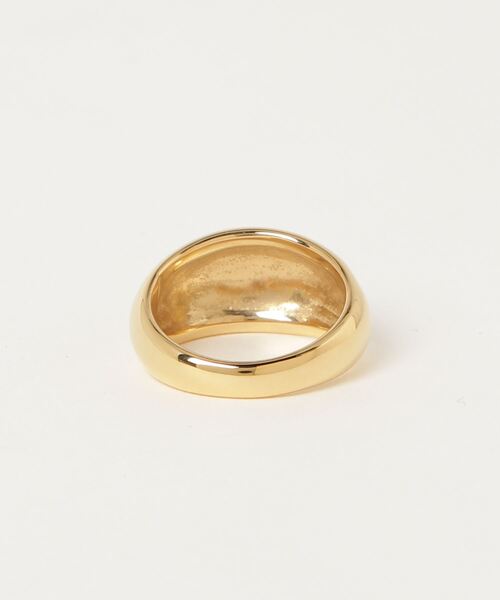 9ban(キューバン)の「【9ban】キューバン/ Ellipse ring(リング・レディース・ゴールド・#13/#9/#11)」の2枚目の写真