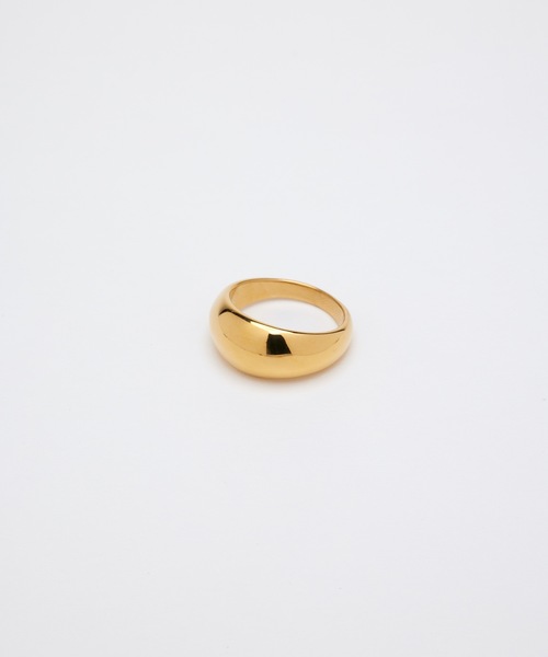 9ban(キューバン)の「【9ban】キューバン/ Ellipse ring(リング・レディース・ゴールド・#13/#9/#11)」の6枚目の写真