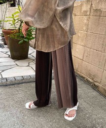 byYOUANCE | プリーツイージーパンツ(その他パンツ)
