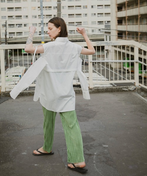 byYOUANCE（バイユアンス）の「プリーツイージーパンツ（その他パンツ・レディース・ピンク/ブラック系その他2/グリーン系その他2/その他1/その他2/アニマル/グリーン系その他3/ブルー系その他2・FREE）」の19枚目の写真