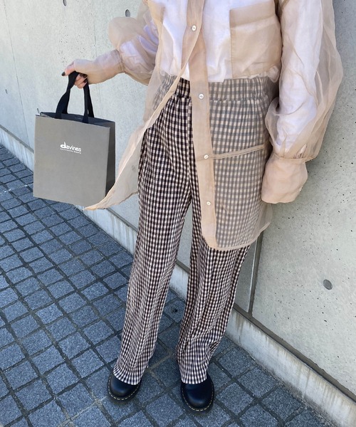 byYOUANCE（バイユアンス）の「プリーツイージーパンツ（その他パンツ・レディース・ピンク/ブラック系その他2/グリーン系その他2/その他1/その他2/アニマル/グリーン系その他3/ブルー系その他2・FREE）」の20枚目の写真