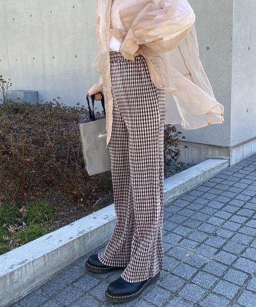 byYOUANCE（バイユアンス）の「プリーツイージーパンツ（その他パンツ・レディース・ピンク/ブラック系その他2/グリーン系その他2/その他1/その他2/アニマル/グリーン系その他3/ブルー系その他2・FREE）」の21枚目の写真