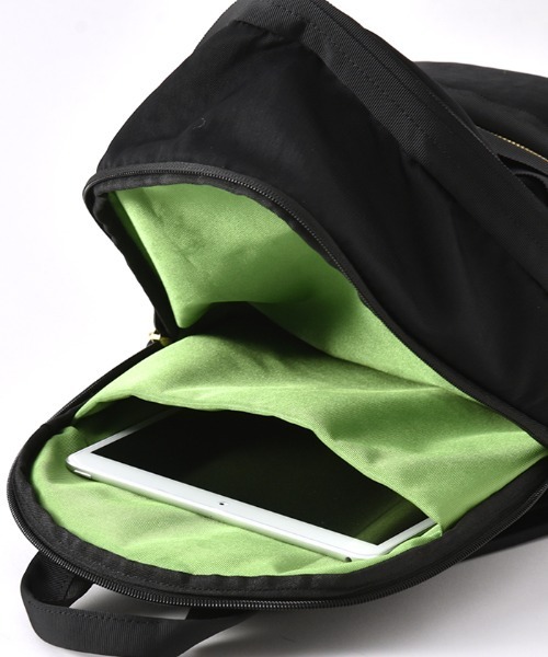 未使用級】LANVIN en Bleu アラカルト ナイロンリュック ブラック