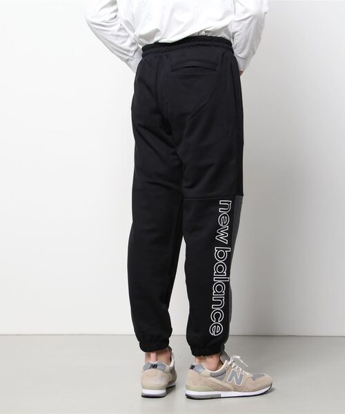 NEW BALANCE（ニューバランス）の「【別注】ニューバランス New Balance スウェットパンツ_ 限定コラボ（スウェットパンツ・メンズ・ベージュ/ブラック・M/L/LL/S）」の5枚目の写真