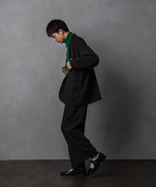 Adoon plain（アドーンプレーン）の「【Adoon plain】4タックパンツ（セットアップ着用可！）（その他パンツ・メンズ・ホワイト/ブラック/ダークブラウン・SMALL/MEDIUM/LARGE）」の15枚目の写真