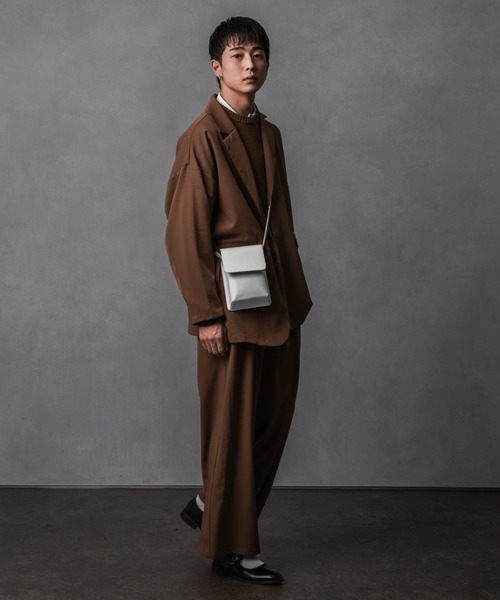 Adoon plain（アドーンプレーン）の「【Adoon plain】4タックパンツ（セットアップ着用可！）（その他パンツ・メンズ・ホワイト/ブラック/ダークブラウン・SMALL/MEDIUM/LARGE）」の22枚目の写真
